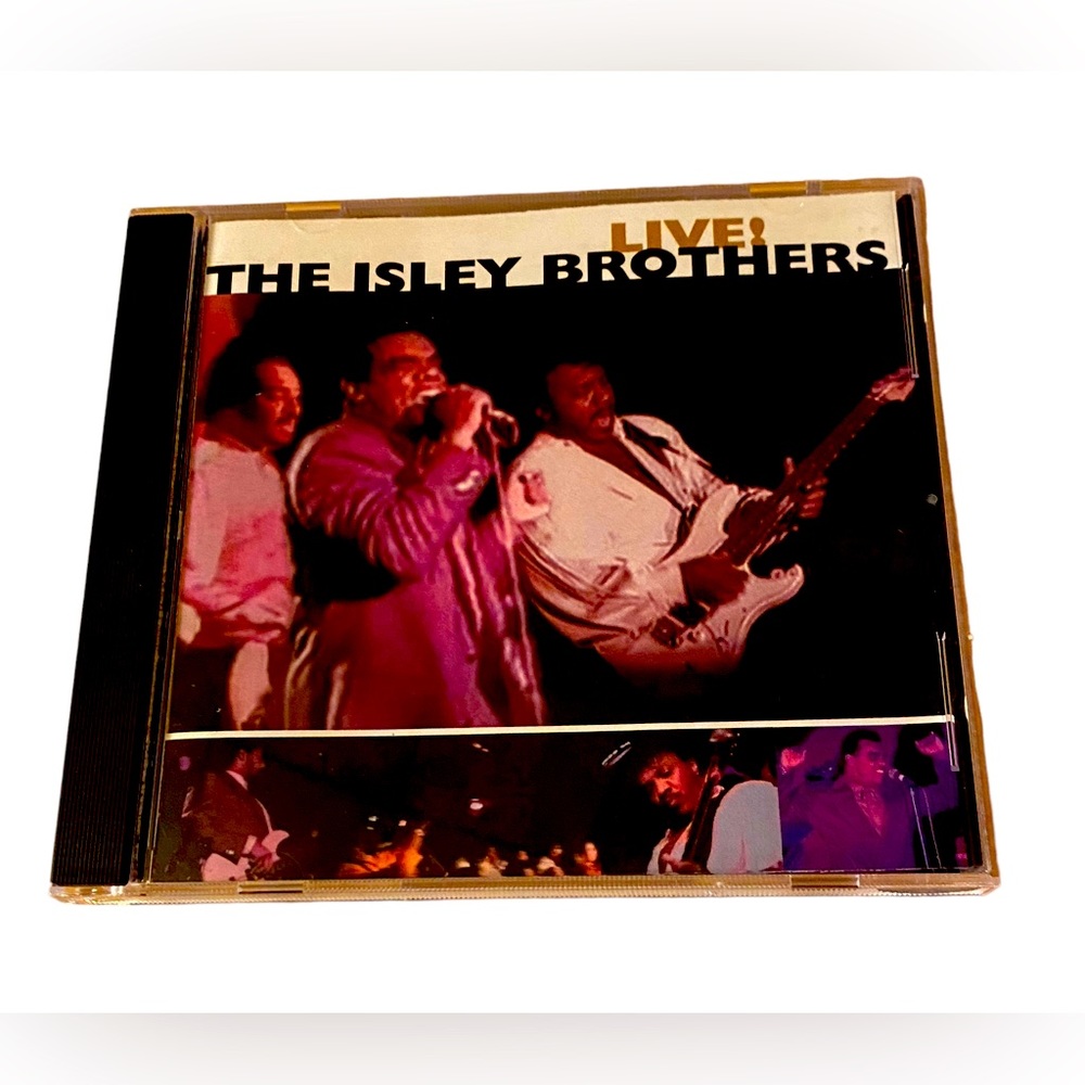 THE ISLEY BROTHERs - The Isley Brothers Live! (CD, 1993, Electra Entertainment)